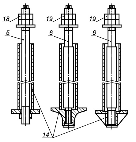 Болты фундаментные ГОСТ 24379.1-80 съемные